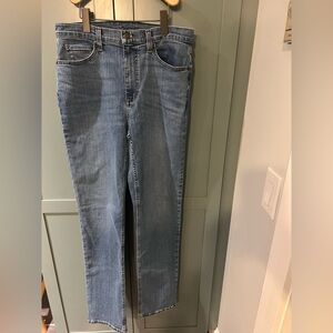 LL Bean Flex Jeans Classic Fit Straight Leg 31x32